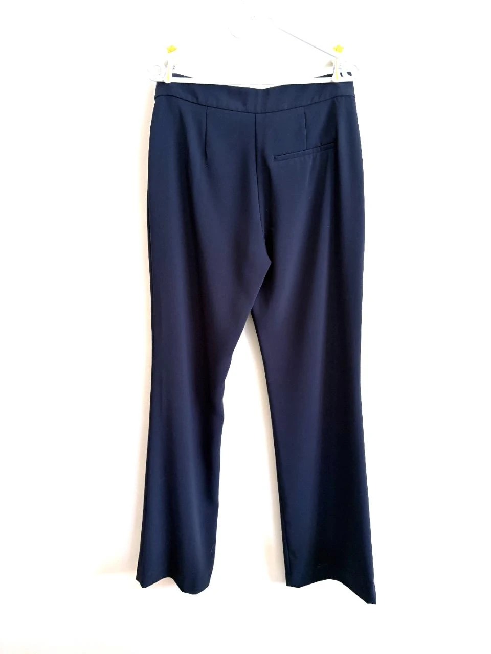 C&A Dark Blue Straight Leg Trousers – Zip & Double Hook Closure – Size 38 – photo 6